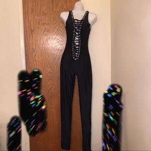 J VALENTINE TIED JUMPSUIT